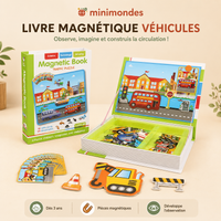 Livre-Puzzle Magnétique Créatif
