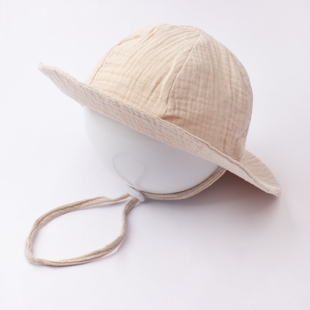 Bob Bébé Anti-UV en Coton — chapeau de soleil respirant, dès 6 mois