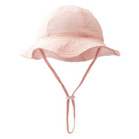Bob Bébé Anti-UV en Coton — chapeau de soleil respirant, dès 6 mois