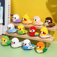 Blocs Micro « Petits Oiseaux » — figurines à assembler & à collectionner, dès 8 ans