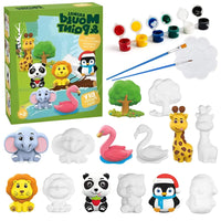 Kit Moulage & Peinture Plâtre — coule et peins tes figurines, dès 6 ans