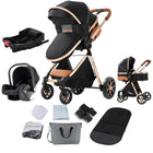 Noir & or + base ISOFIX