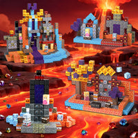 Blocs Magnétiques 150 Pièces — château & aventure à bâtir, dès 6 ans