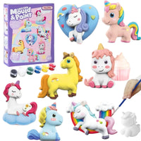 Kit Moulage & Peinture Plâtre — coule et peins tes figurines, dès 6 ans