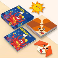 Livre-Origami 108 Feuilles — 54 modèles animaux à plier, dès 6 ans