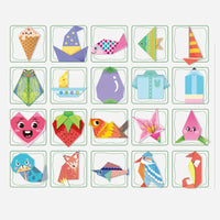 Kit Origami 60 Projets — livret 4 niveaux & tuto vidéo, dès 4 ans