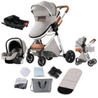 Gris clair + base ISOFIX