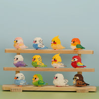 Blocs Micro « Petits Oiseaux » — figurines à assembler & à collectionner, dès 8 ans