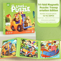 Puzzle Magnétique Pliable de Voyage
