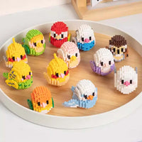Blocs Micro « Petits Oiseaux » — figurines à assembler & à collectionner, dès 8 ans