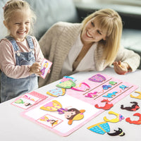 Puzzle Magnétique Évolutif en Bois