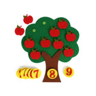Arbre à compter (feutrine)