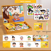 Coffret 5 Livres-Puzzles Magnétiques