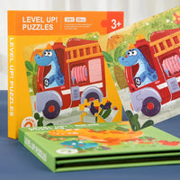 Livre-Puzzle Magnétique « Animaux » — jeu silencieux dès 3 ans
