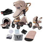 Kaki + base ISOFIX
