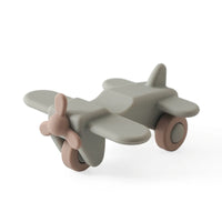 Petites Voitures d'Éveil Silicone & Bois — à mâchouiller et à rouler, dès 1 an