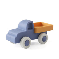 Petites Voitures d'Éveil Silicone & Bois — à mâchouiller et à rouler, dès 1 an
