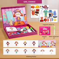 Coffret 5 Livres-Puzzles Magnétiques