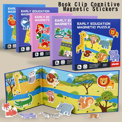 Livre-Puzzle Magnétique Silencieux