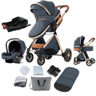 Bleu + base ISOFIX