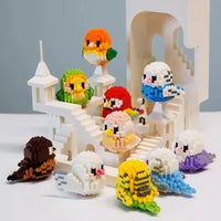 Blocs Micro « Petits Oiseaux » — figurines à assembler & à collectionner, dès 8 ans