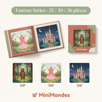 Puzzle Magnétique Évolutif MiniMondes — Imaginaire